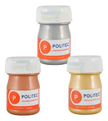 Pintura Politec 20 ml V/Colores Metalicos
