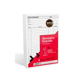 BLOCK REMISION ESQUELA ORIGINAL C/45 HJS RAYTER