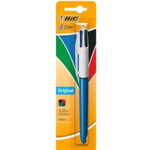 BOLIGRAFO BIC C/4 COLORES PUNTO MEDIANO 1.0 MM 1 PZA