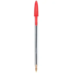 BOLIGRAFO P/MEDIANO 1 MM ROJO PZA BIC CRISTAL