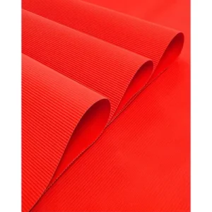 CARTON CORRUGADO LISO ROJO  50X70