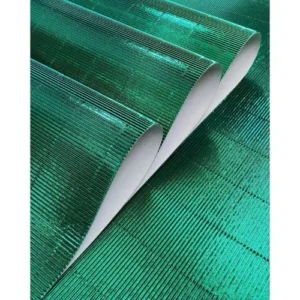 CARTON CORRUGADO METALICO VERDE BANDERA