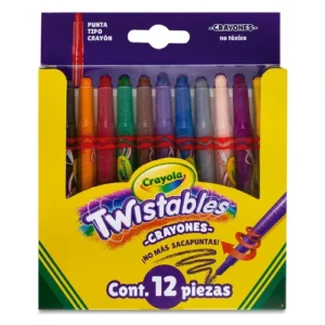 CRAYONES MINI TWISTABLES C/12 PZAS CRAYO