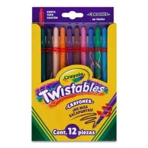 CRAYONES TWISTABLES C/12 PZAS CRAYOLA