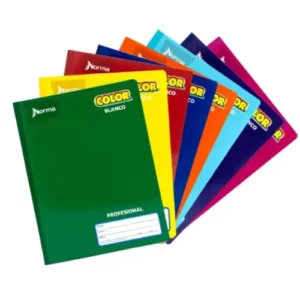 CUADERNO COLLEGE COSIDO BLANCO 100 HJS NORMA COLOR