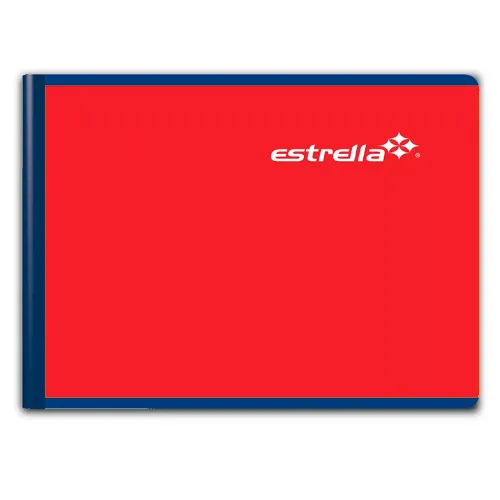 CUADERNO F/ITALIANA COSIDO C5 C/100 HJS ESTRELLA