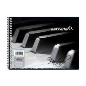 CUADERNO F/ITALIANA ESPIRAL PAUTADO C/50 HJS ESTRELLA