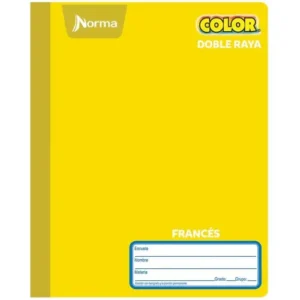 CUADERNO F/F COSIDO D/RAYA 100 HJS NORMA COLOR