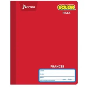 CUADERNO F/F COSIDO RAYA 100 HJS NORMA COLOR