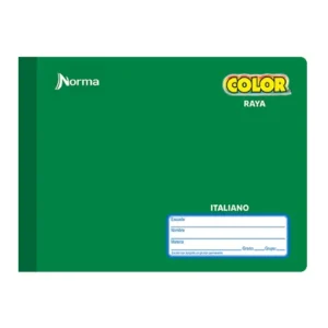 CUADERNO F/I COSIDO RAYA 100 HJS NORMA COLOR