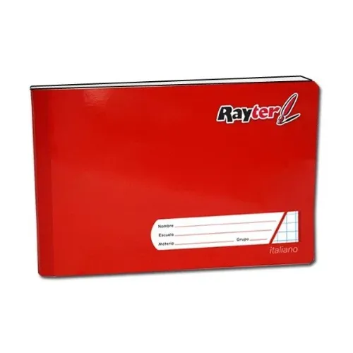 CUADERNO F/ITALIANA COSIDO C7 C/100 HJS RAYTER