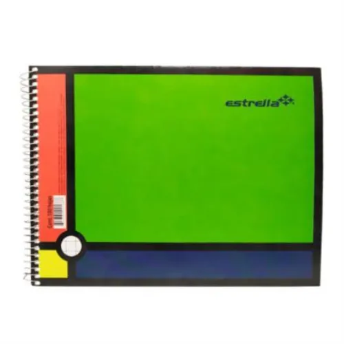 CUADERNO F/ITALIANA ESPIRAL C5 C/50 HJS ESTRELLA