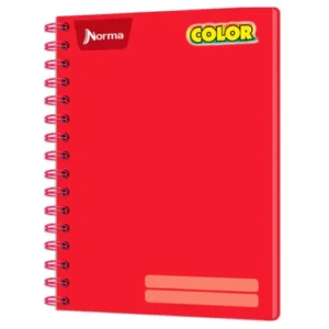 CUADERNO PROFESIONAL D/ESPIRAL BLANCO C/100 HJS NORMA COLOR