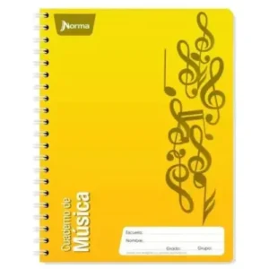 CUADERNO PROFESIONAL D/ESPIRAL PAUTADO C/80 HJS NORMA COLOR