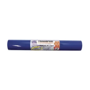 FORRO PLASTICO AUTOADHERIBLE AZUL REY 35 CM X 2 MTS TRANSFER