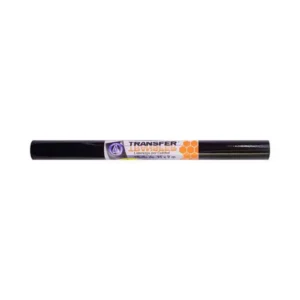 FORRO PLASTICO AUTOADHERIBLE NEGRO 35 CM X 2 MTS TRANSFER