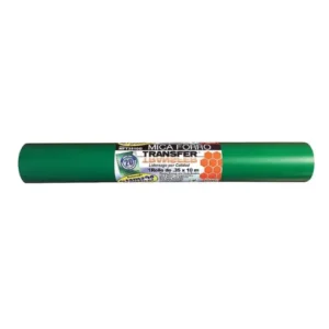 FORRO PLASTICO AUTOADHERIBLE VERDE 35 CM X 2 MTS TRANSFER