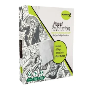 HOJAS DE PAPEL REVOLUCION T/CARTA PAQ. C/500 HJS RAYTER