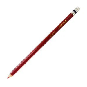 LAPIZ CHECADOR TRIANGULAR ROJO PZA NORMA