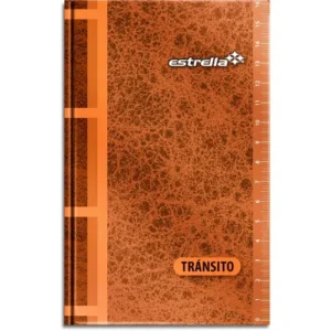 LIBRETA P/DURA DE TRANSITO 11.3 X 17.1 CM C/96 HJS ESTRELLA