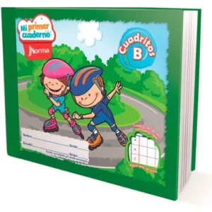 MI PRIMER CUADERNO F/ITALIANA COSIDO CUADRITOS B, 10 MM, 72 HJS (5299) NORMA