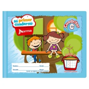 MI PRIMER CUADERNO F/ITALIANA COSIDO CUADRITOS C, 7 MM, 72 HJS NORMA