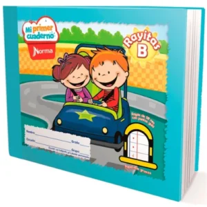 MI PRIMER CUADERNO F/ITALIANA COSIDO RAYITAS B, 72 HJS (526550) NORMA