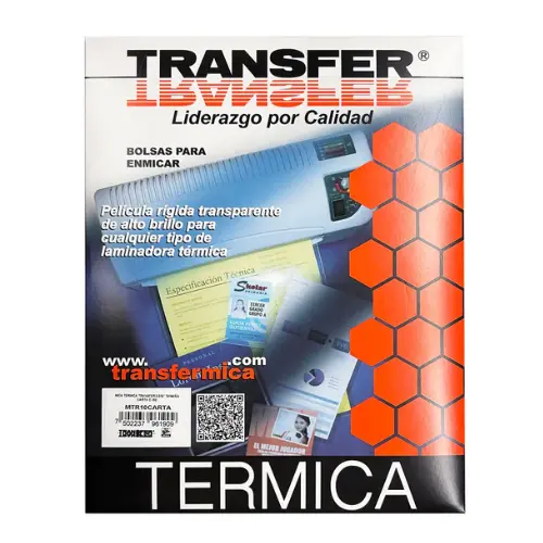 MICA TERMICA T/OFICIO C/50 PZAS TRANSFER